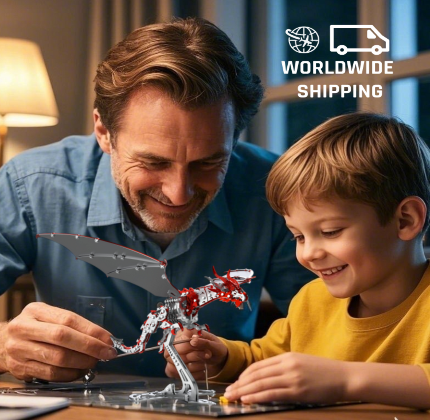 METALSEEK Thunder Dragon Metal Puzzle