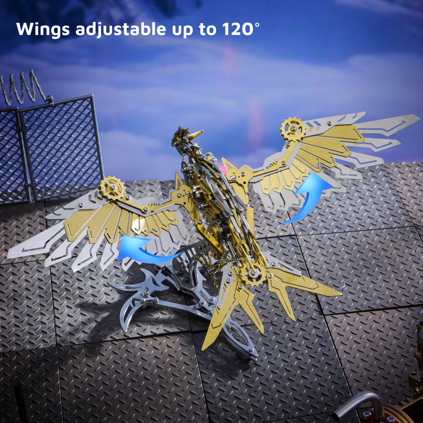 METALSEEK Eagle Metal Model Kit