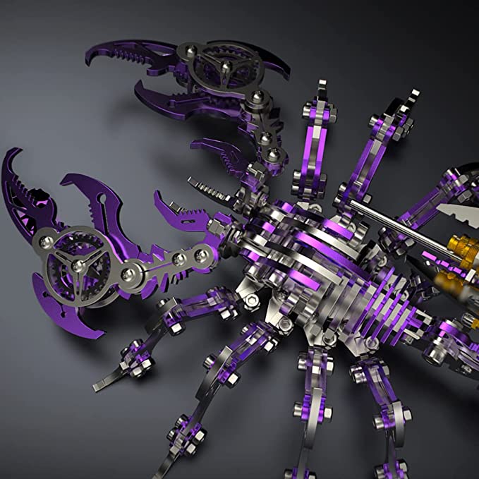 Scorpion Metal Puzzle Top