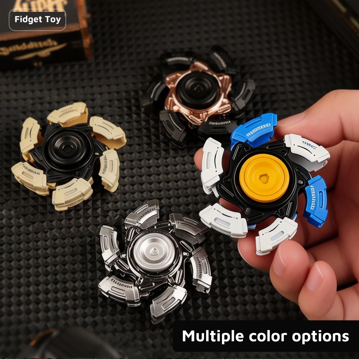Interlocking Deployment Fidget Spinner