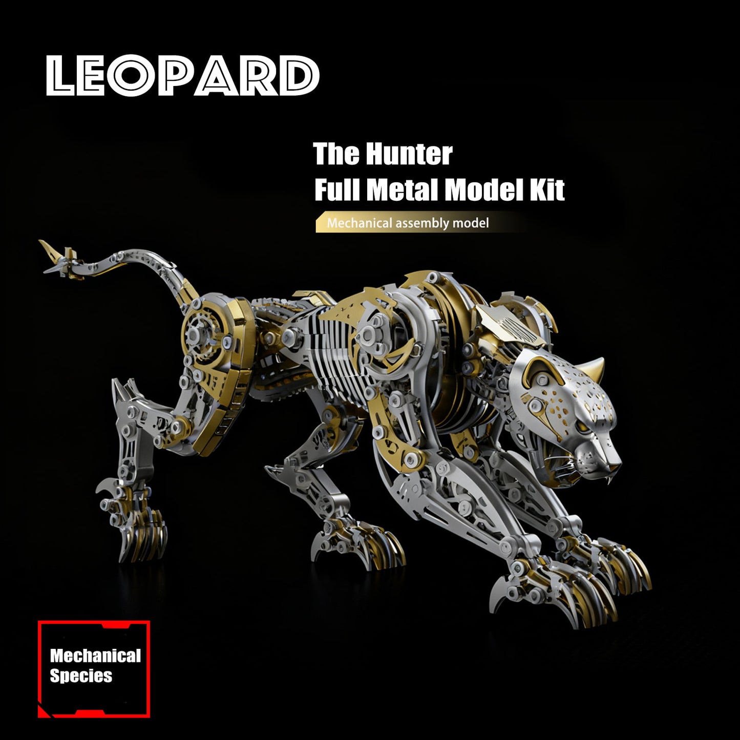 METALSEEK Leopard Metal Model Kit