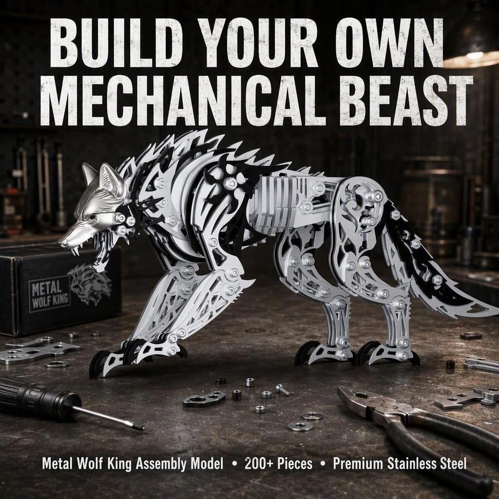 All-Metal Wolf King Model Kit