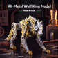 3D Metal Wolf Model