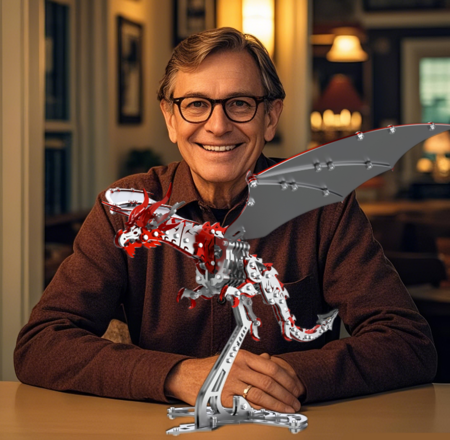 Thunder Dragon Metal Puzzle