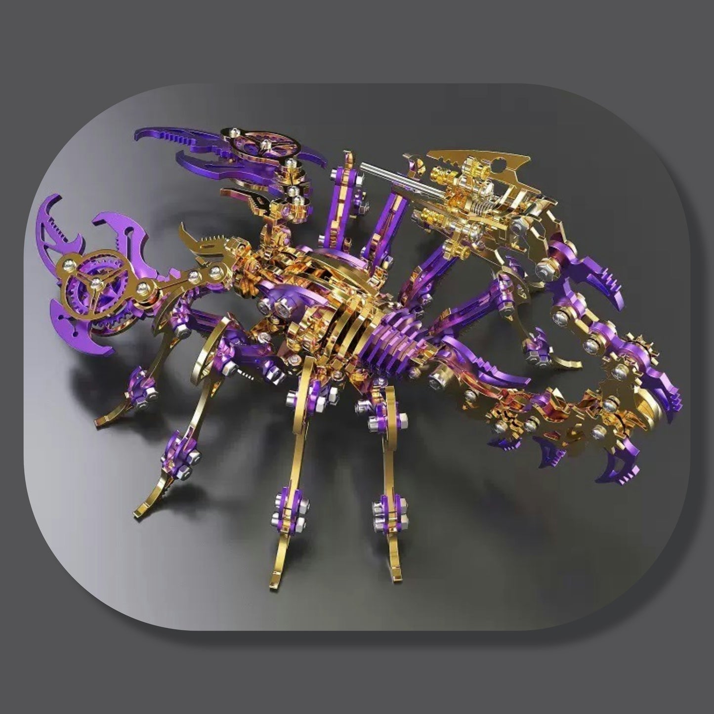 Scorpion Metal Puzzle Top