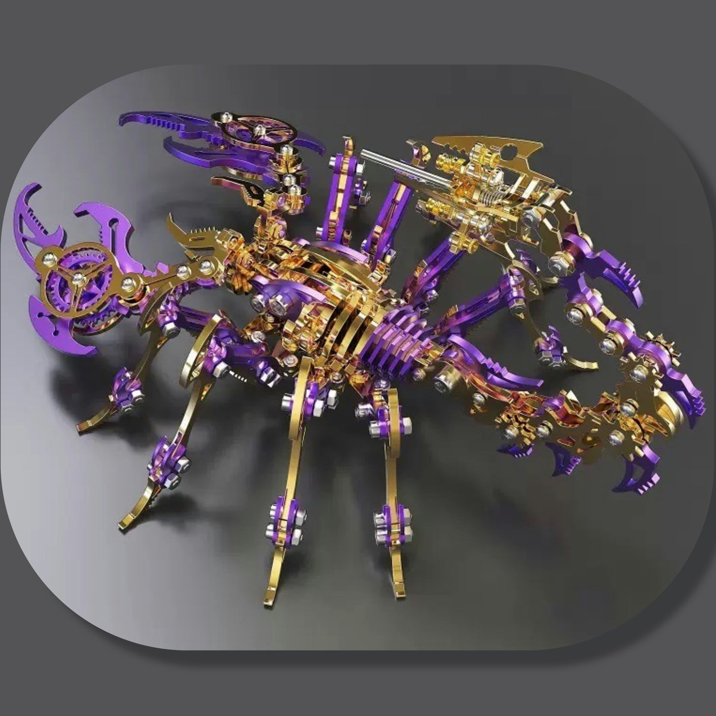 Scorpion Metal Puzzle Top