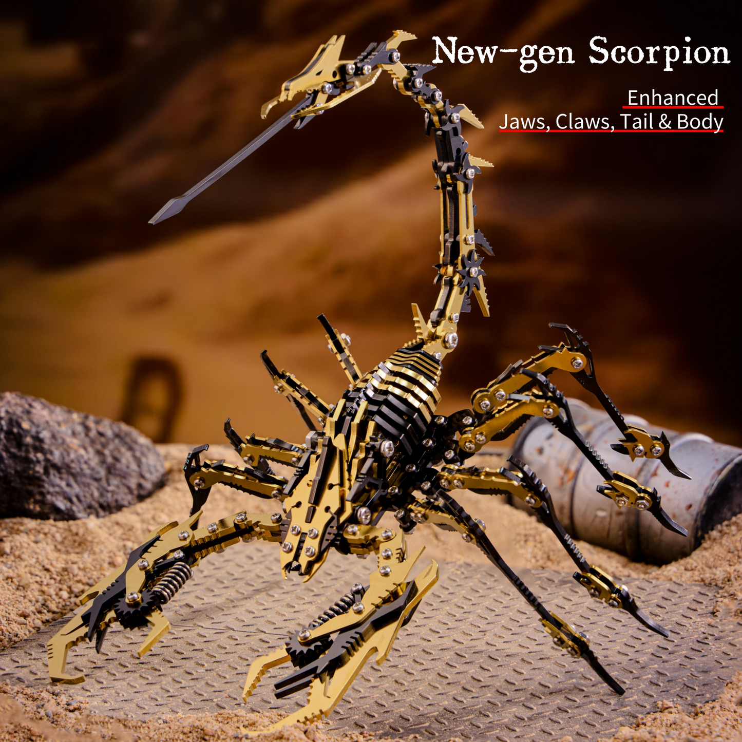 METALSEEK Metal Scorpion Puzzle, Flash Sale, Limited Stock.
