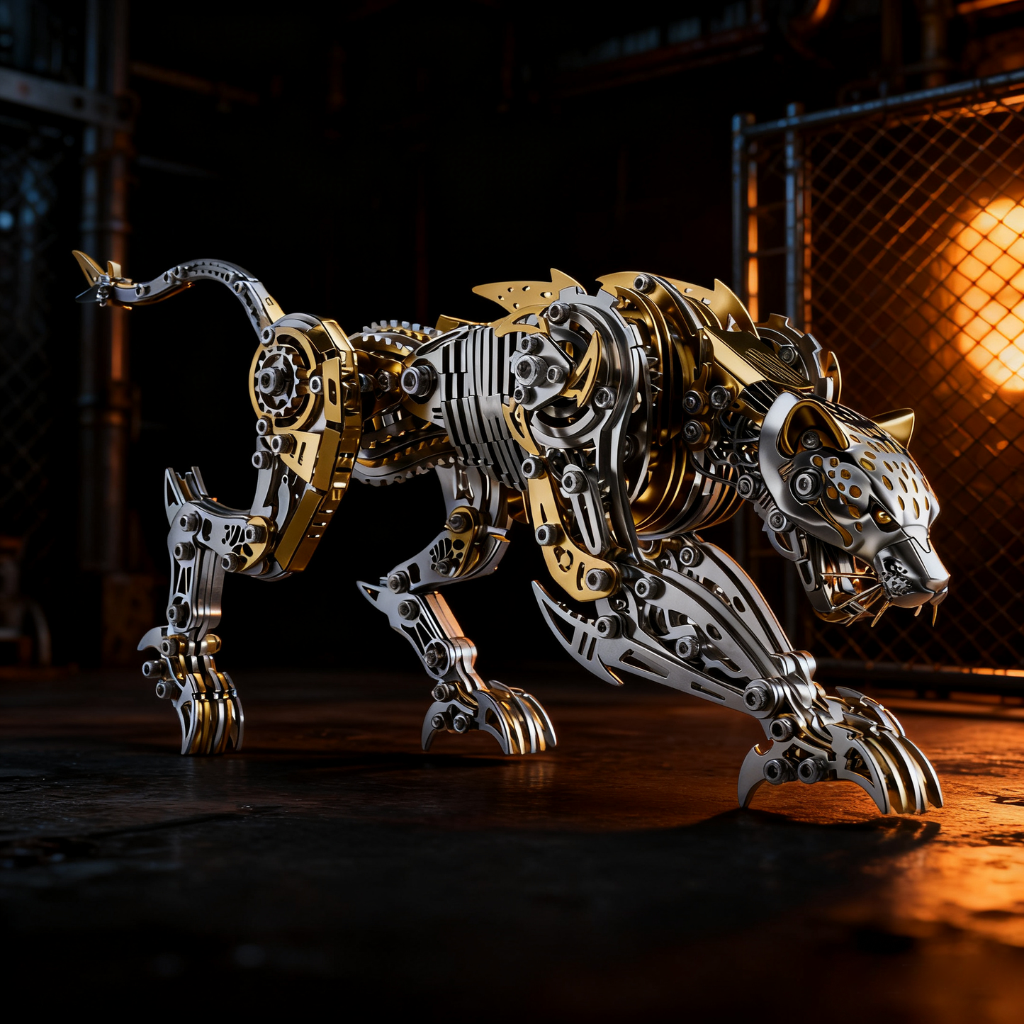 METALSEEK Leopard Metal Model Kit