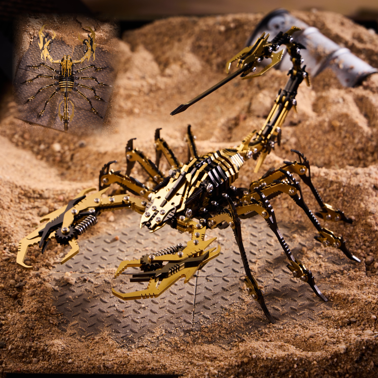METALSEEK Metal Scorpion Puzzle, Flash Sale, Limited Stock. – Sandicai