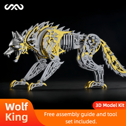 All-Metal Wolf King Model Kit