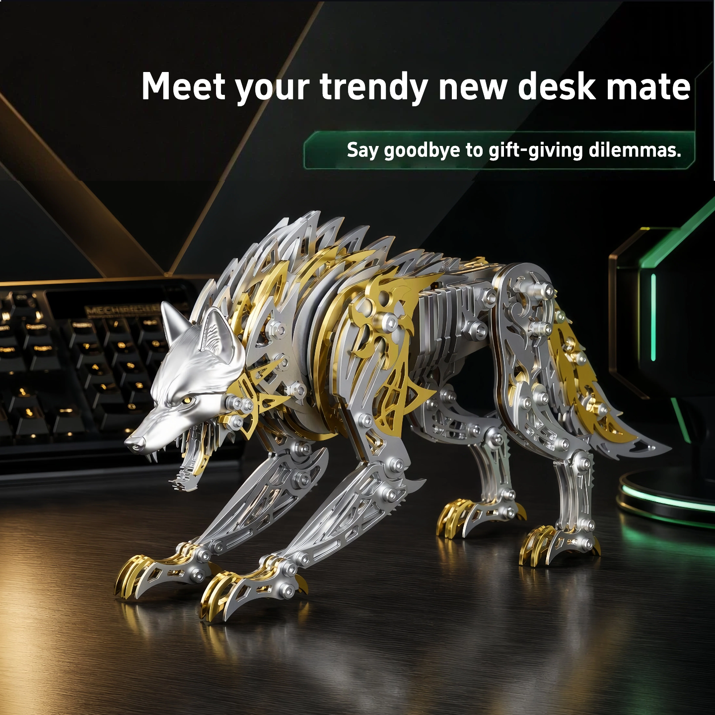 All-Metal Wolf King Model Kit