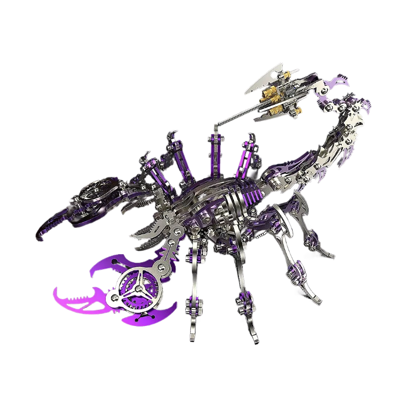 Scorpion Metal Puzzle Top