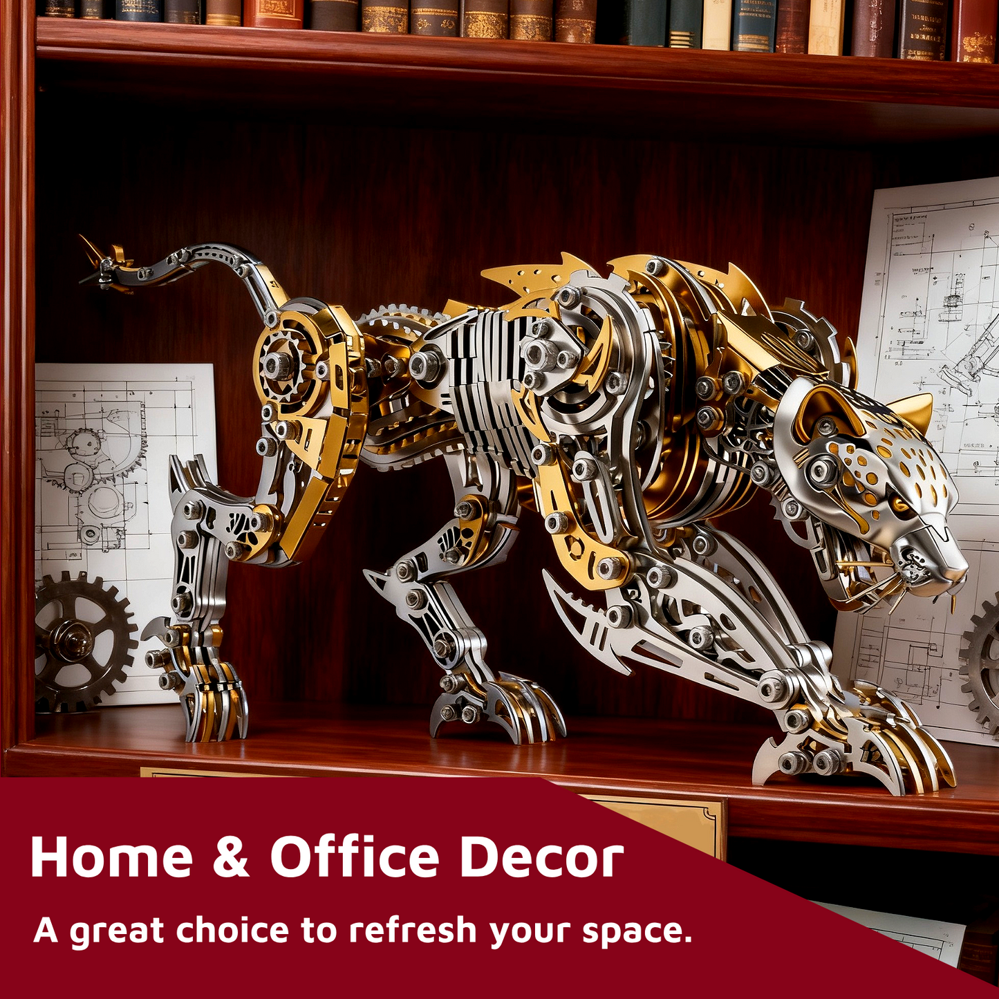 METALSEEK Leopard Metal Model Kit