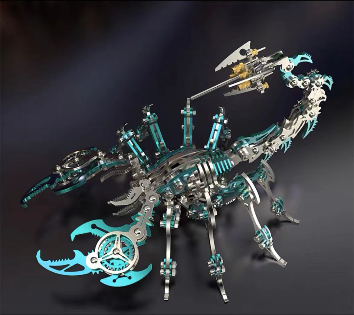 Scorpion Metal Puzzle Top