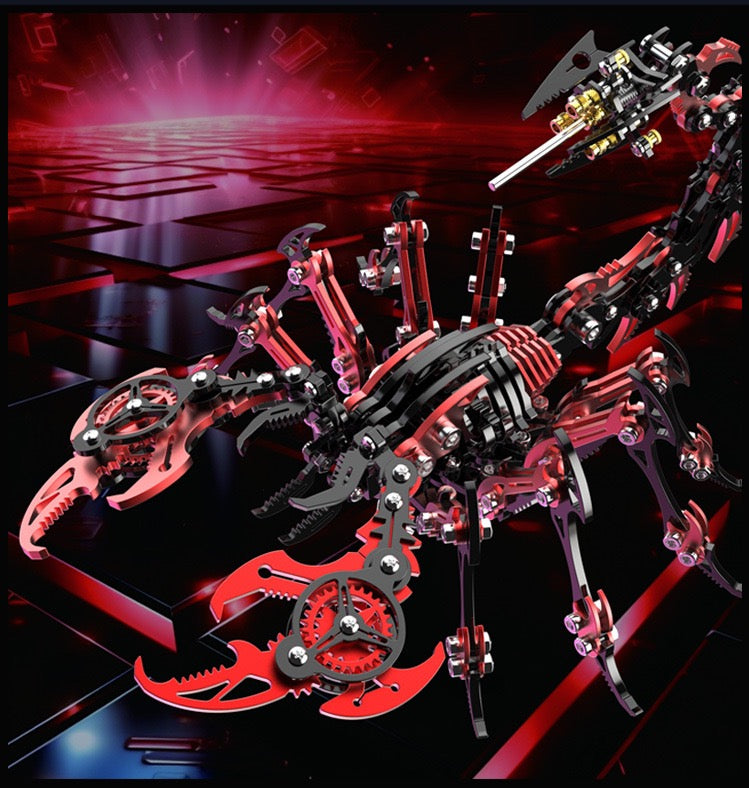 Scorpion Metal Puzzle Top