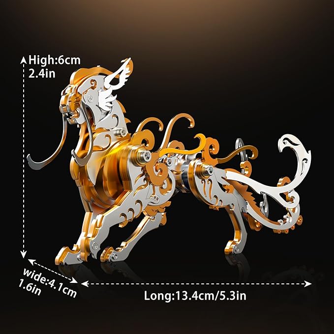 Orange Lu Wu metal puzzle New