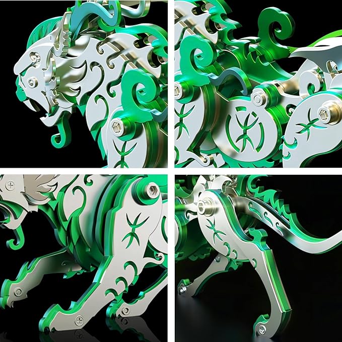 Metal Bian Tiger metal puzzle New