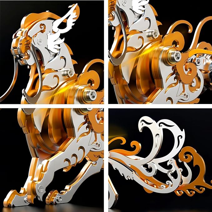 Orange Lu Wu metal puzzle New