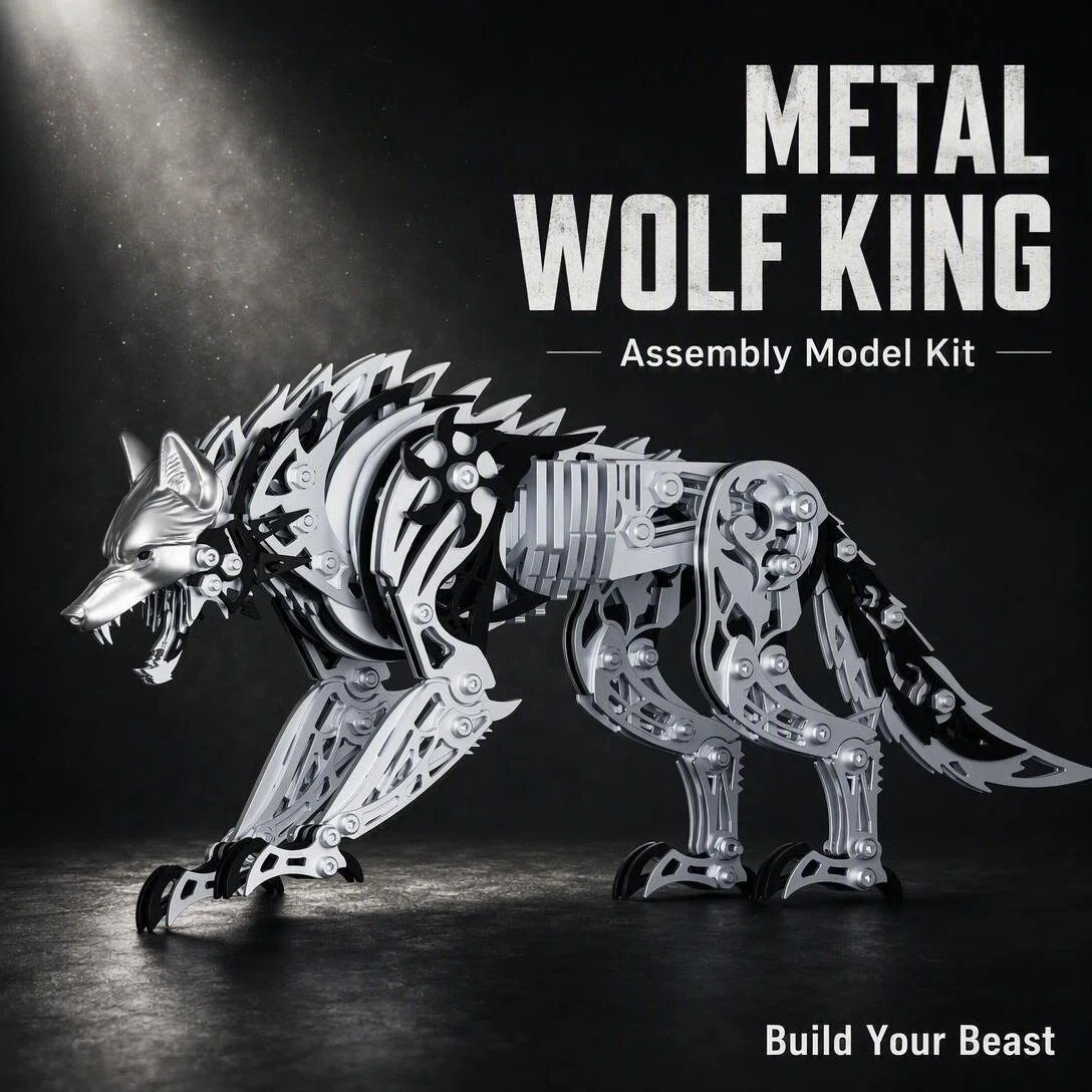 All-Metal Wolf King Model Kit