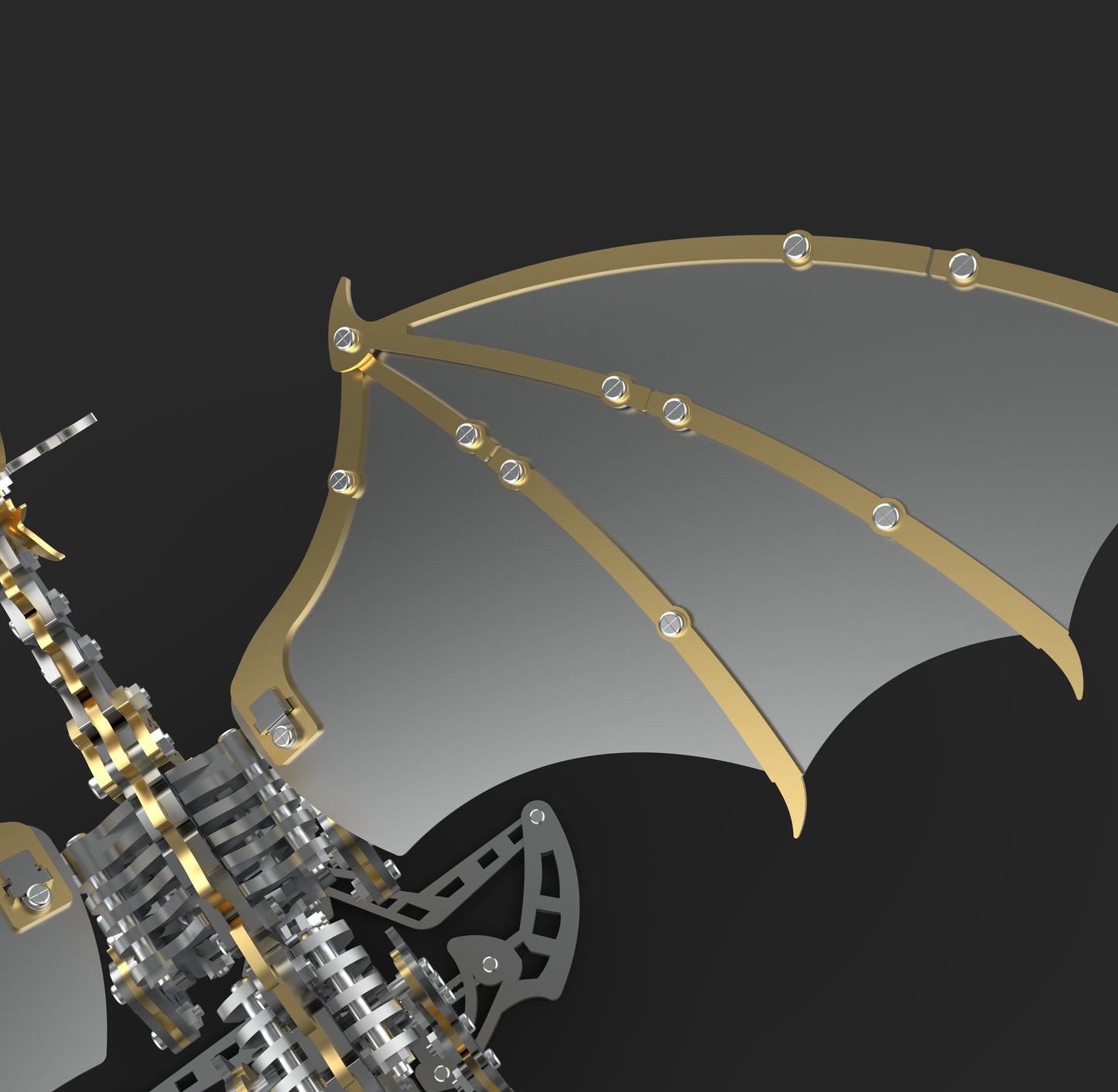 Thunder Dragon Metal Puzzle