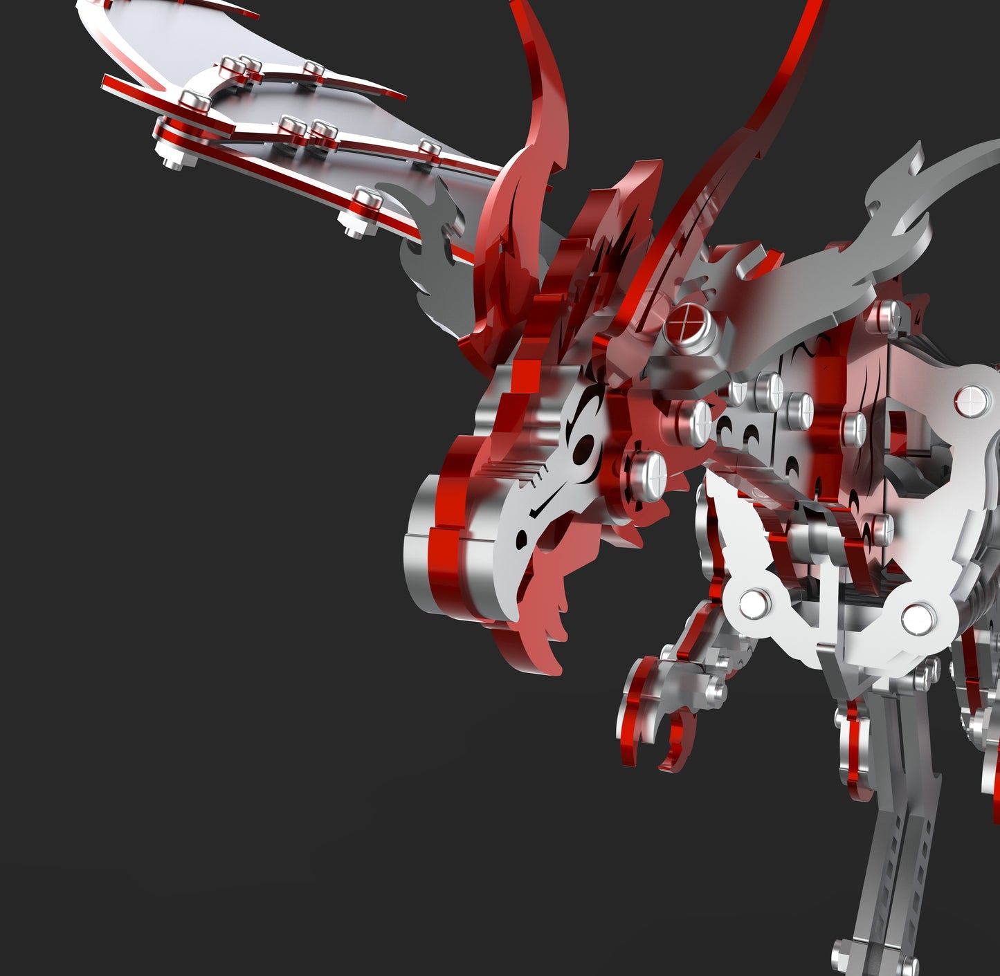 Thunder Dragon Metal Puzzle