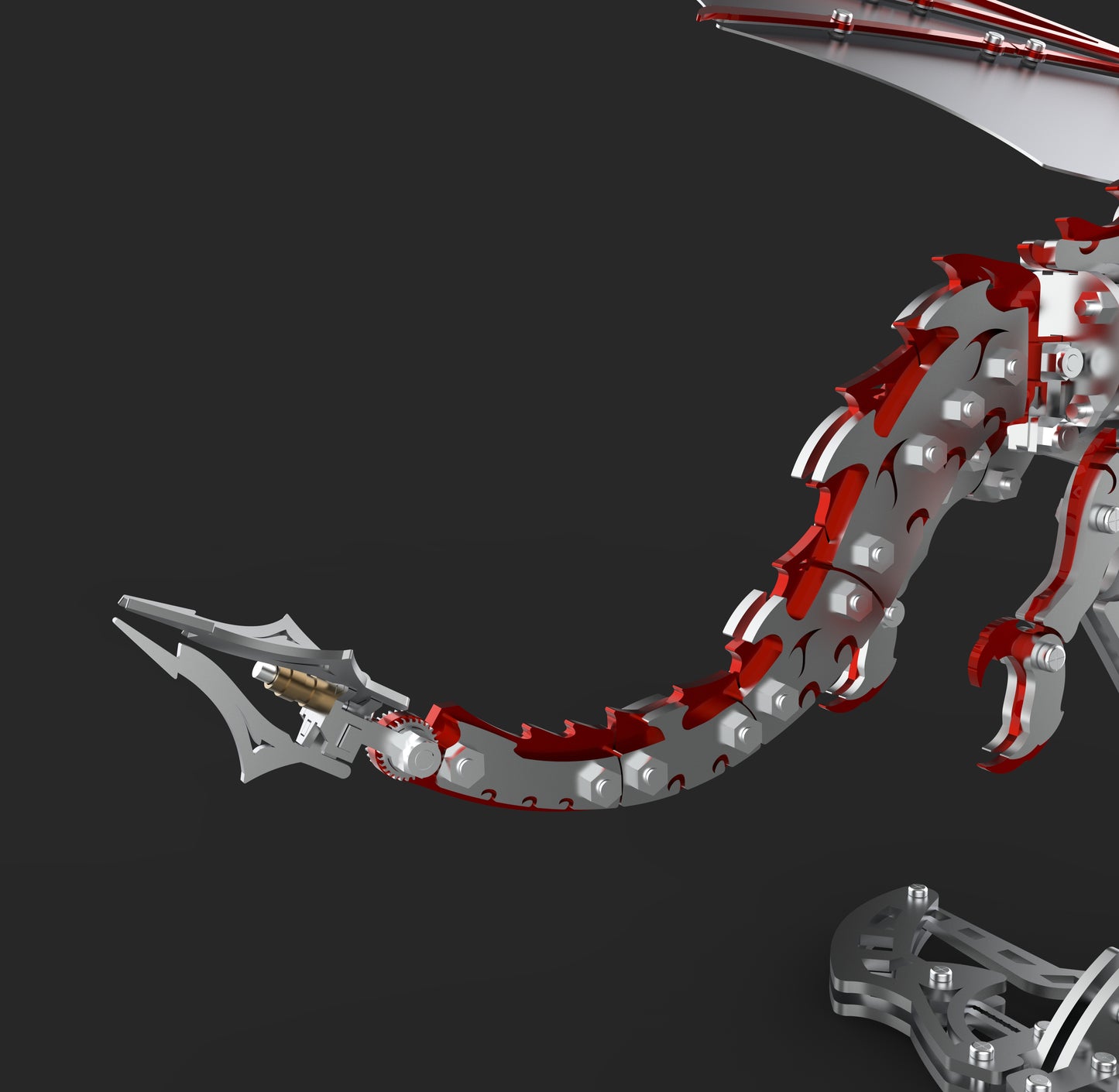 Thunder Dragon Metal Puzzle