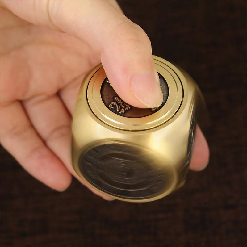 Copper fidget spinner