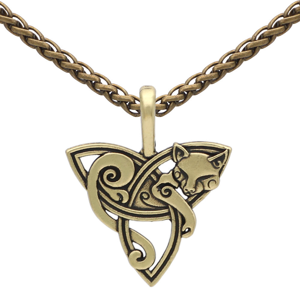 Viking Freyja's Cat Necklace