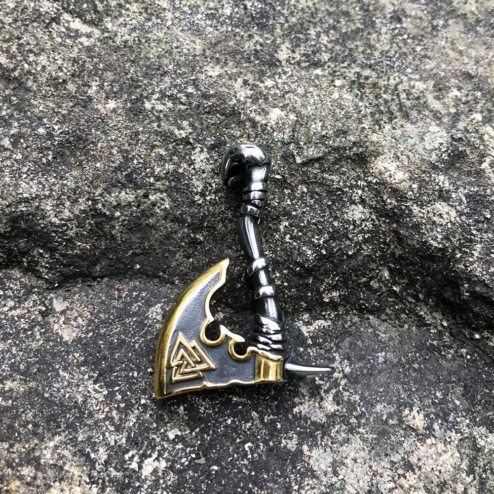 Viking Jewelry Norse Axe Necklace