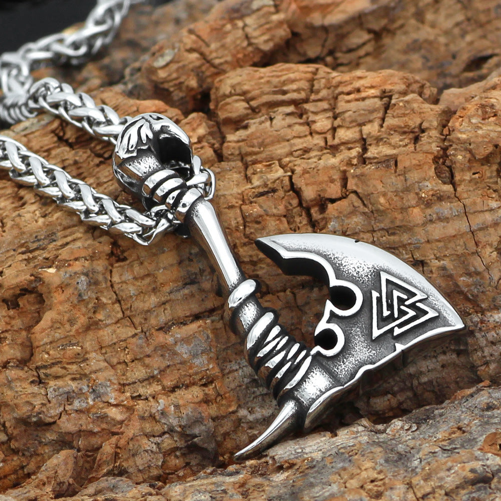 Viking Jewelry Norse Axe Necklace