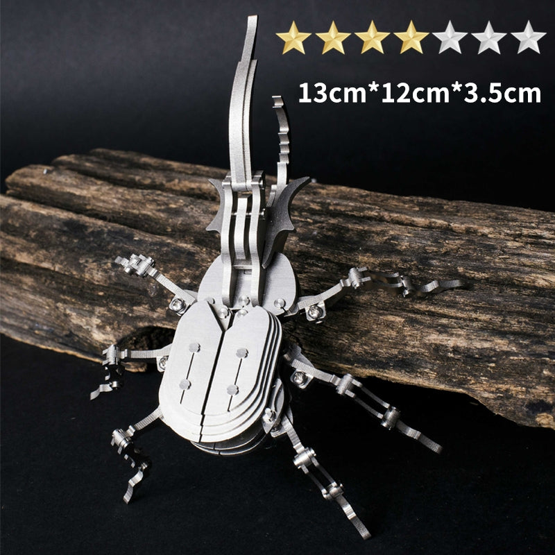 Iron beetle puzzle insect
