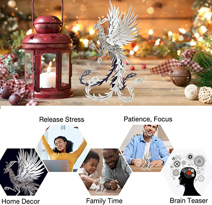 Phoenix 3D Metal Puzzles Top